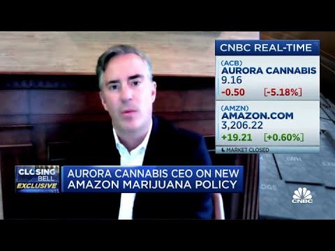 Aurora Hashish CEO Miguel Martin on fresh Amazon marijuana coverage